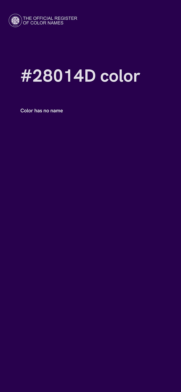 #28014D color image