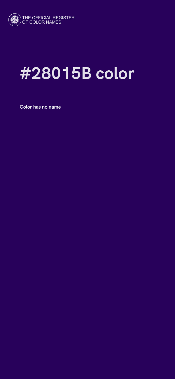 #28015B color image