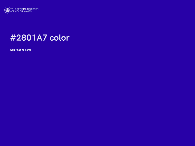 #2801A7 color image