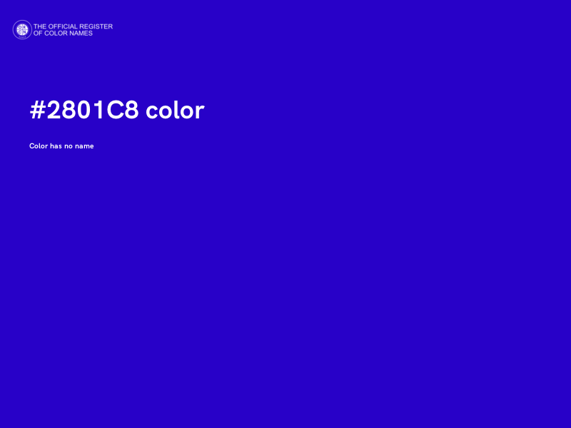 #2801C8 color image