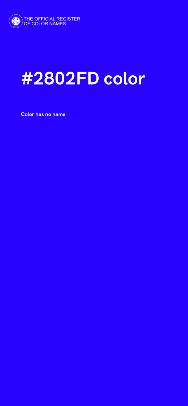 #2802FD color image