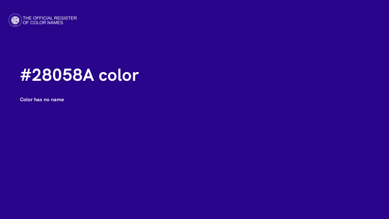 #28058A color image