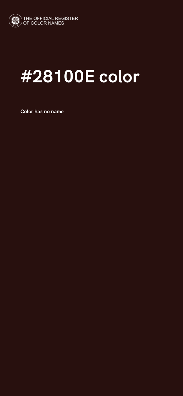 #28100E color image