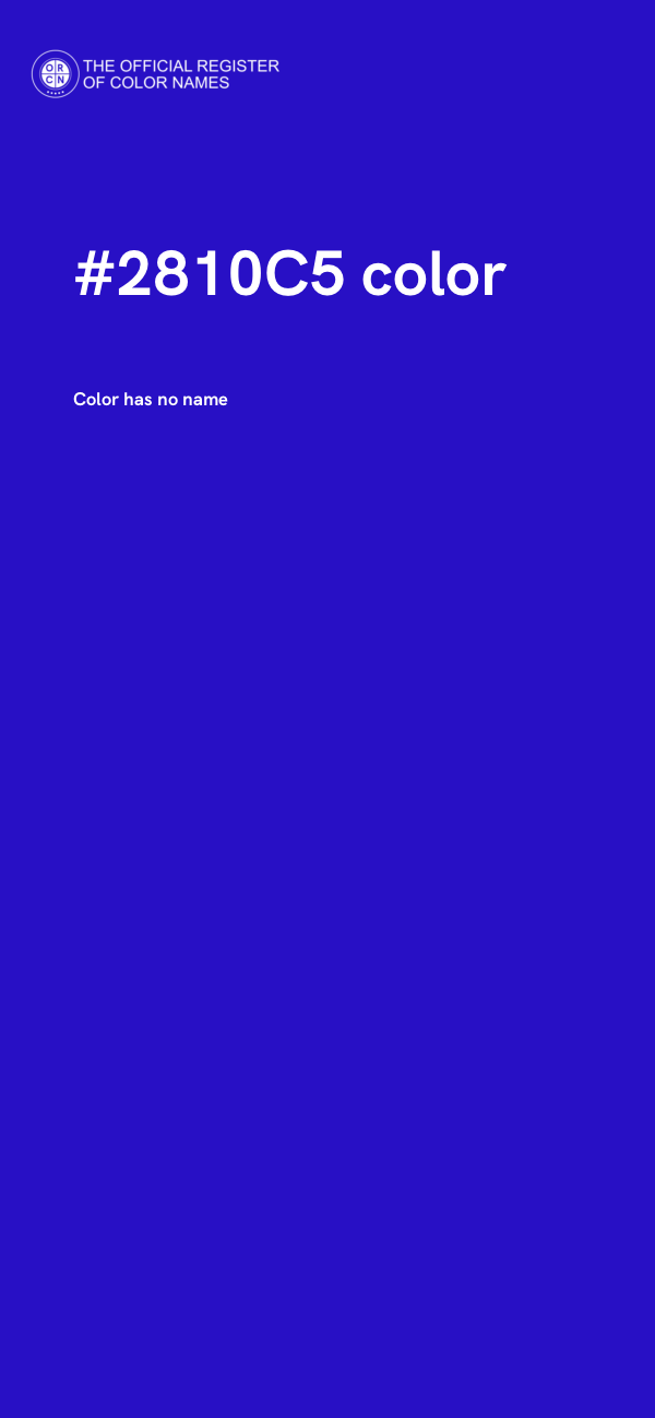 #2810C5 color image