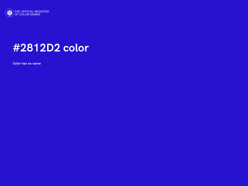 #2812D2 color image