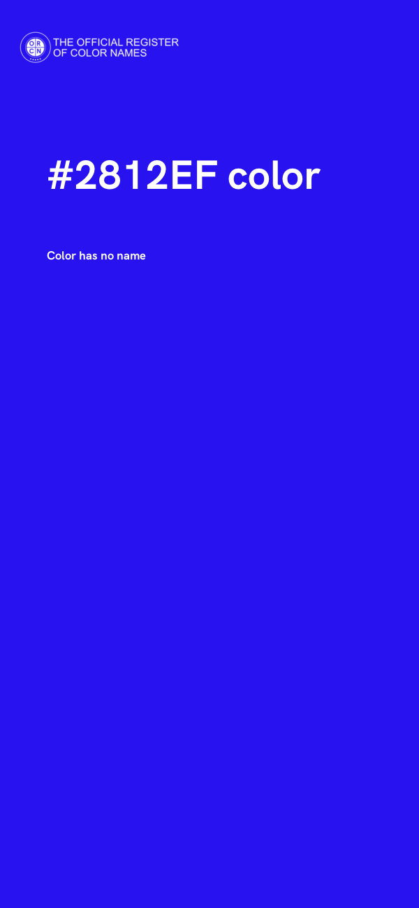 #2812EF color image
