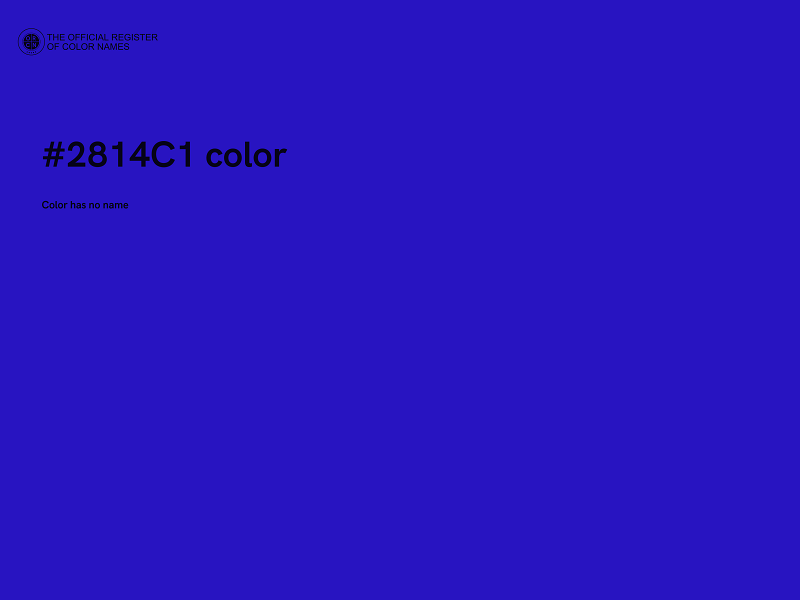 #2814C1 color image