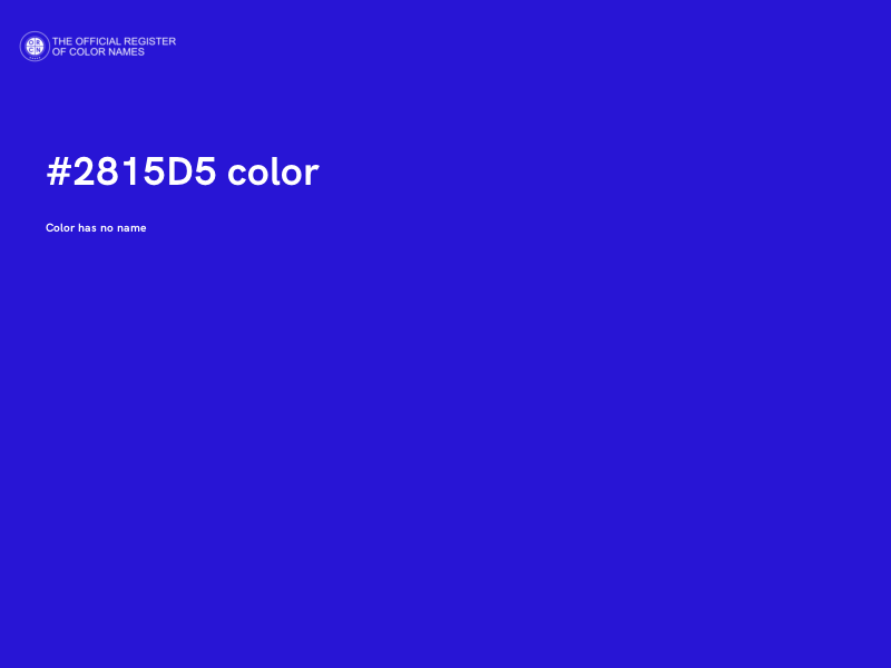 #2815D5 color image