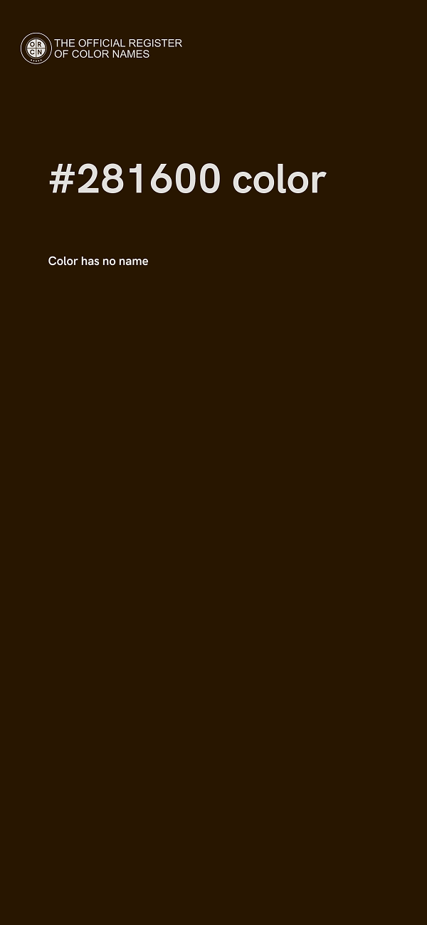 #281600 color image