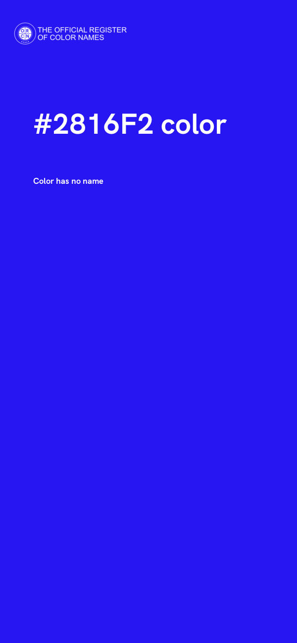 #2816F2 color image