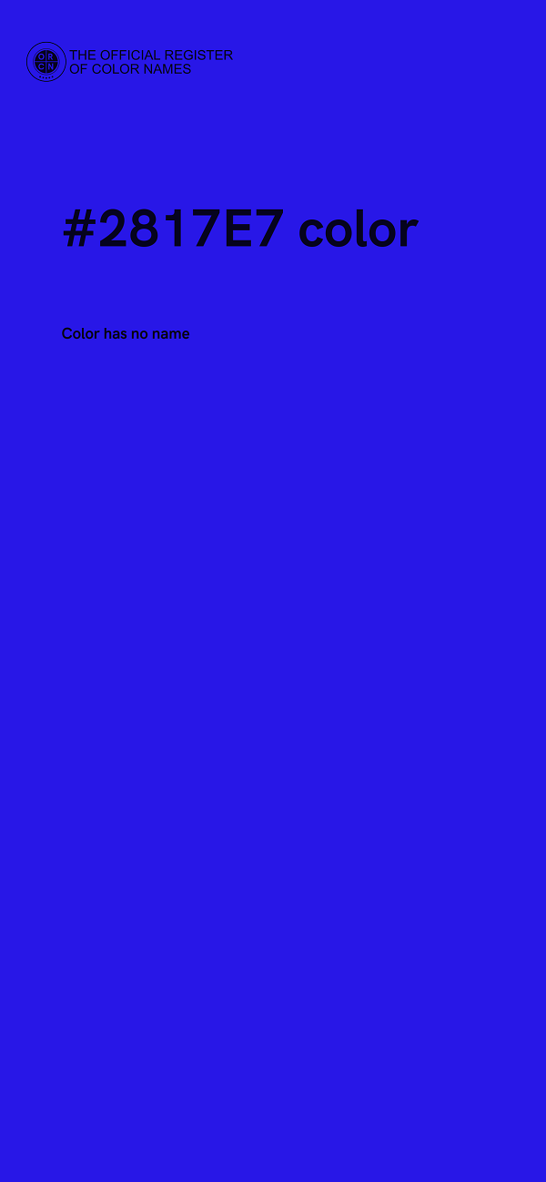 #2817E7 color image