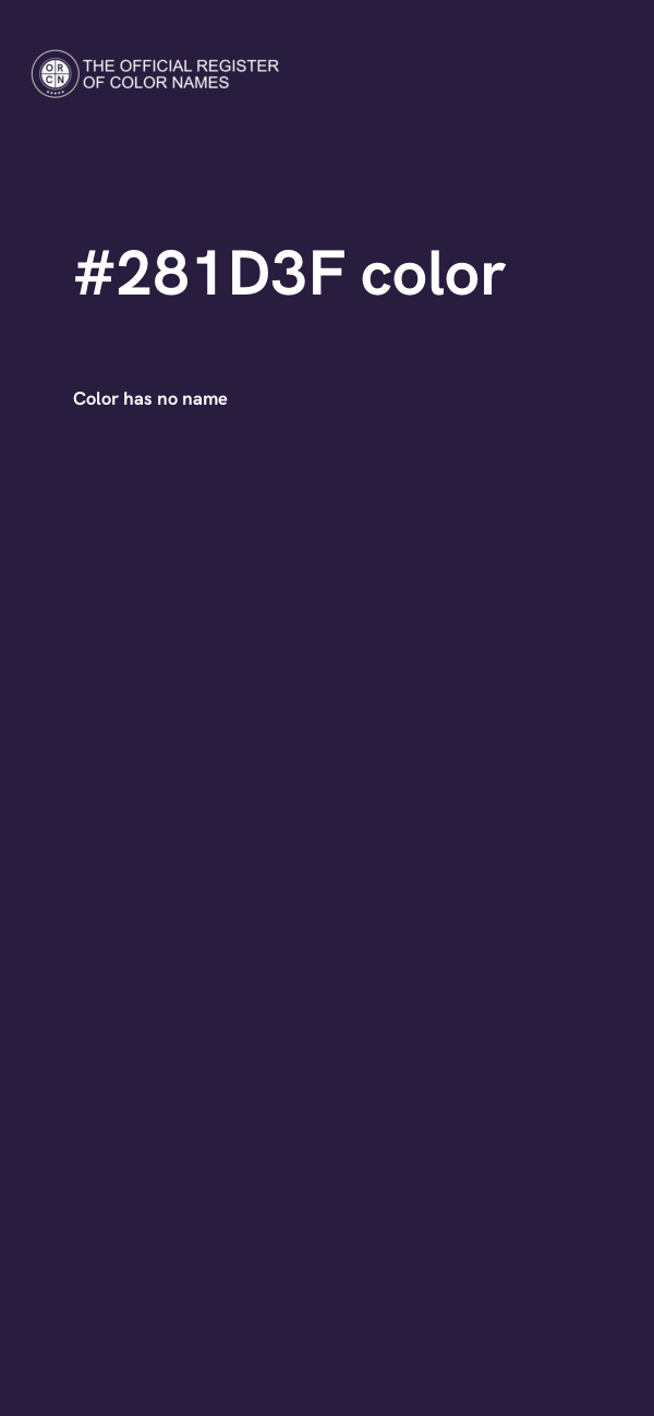 #281D3F color image