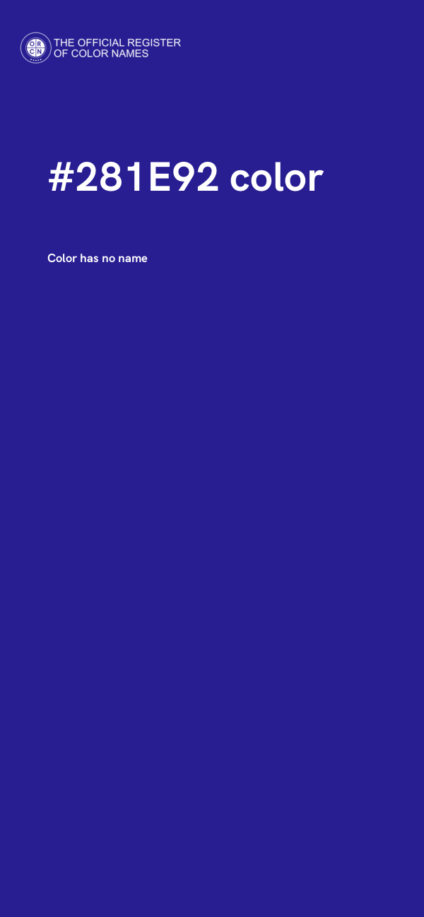 #281E92 color image