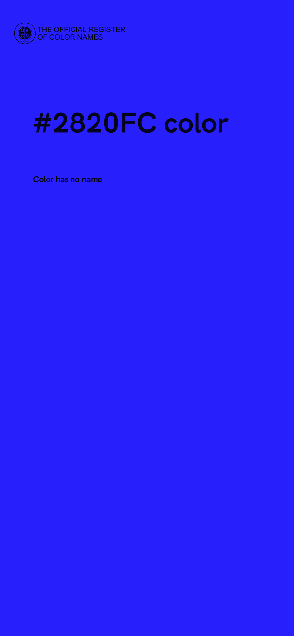 #2820FC color image