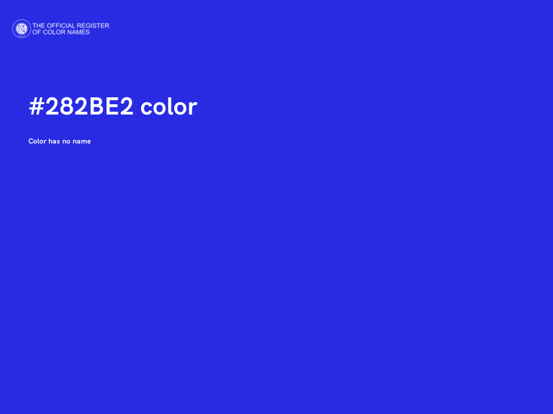 #282BE2 color image