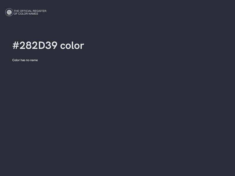 #282D39 color image