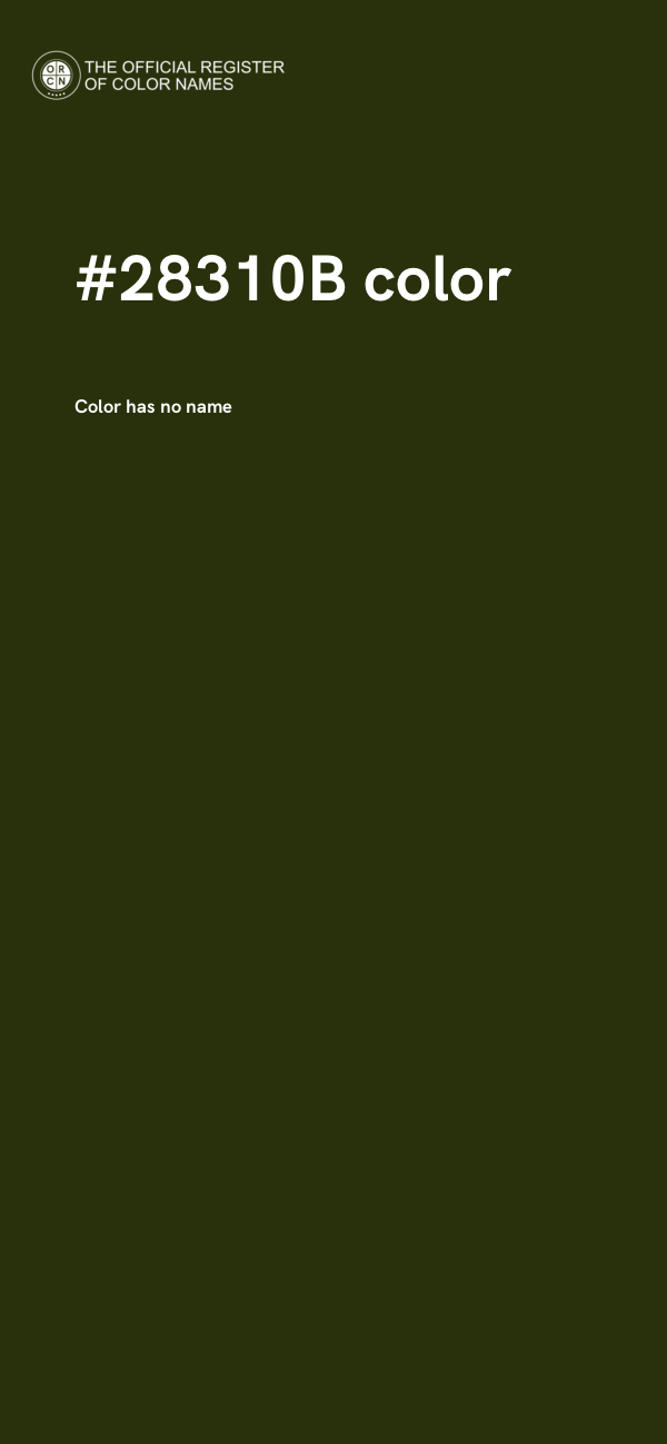 #28310B color image