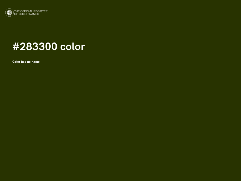 #283300 color image
