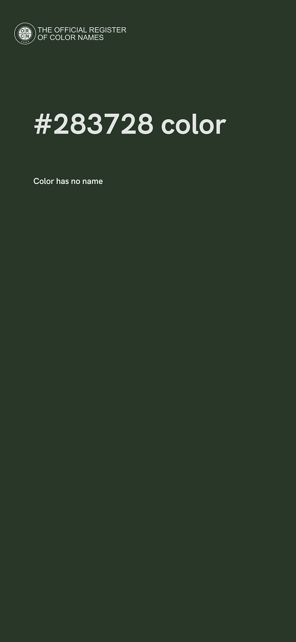 #283728 color image