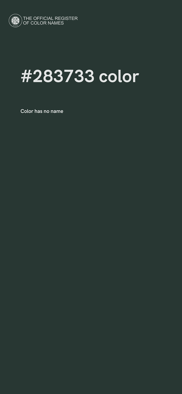 #283733 color image