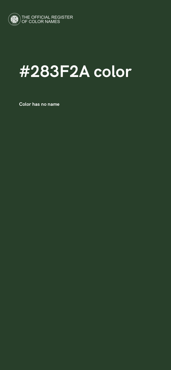 #283F2A color image