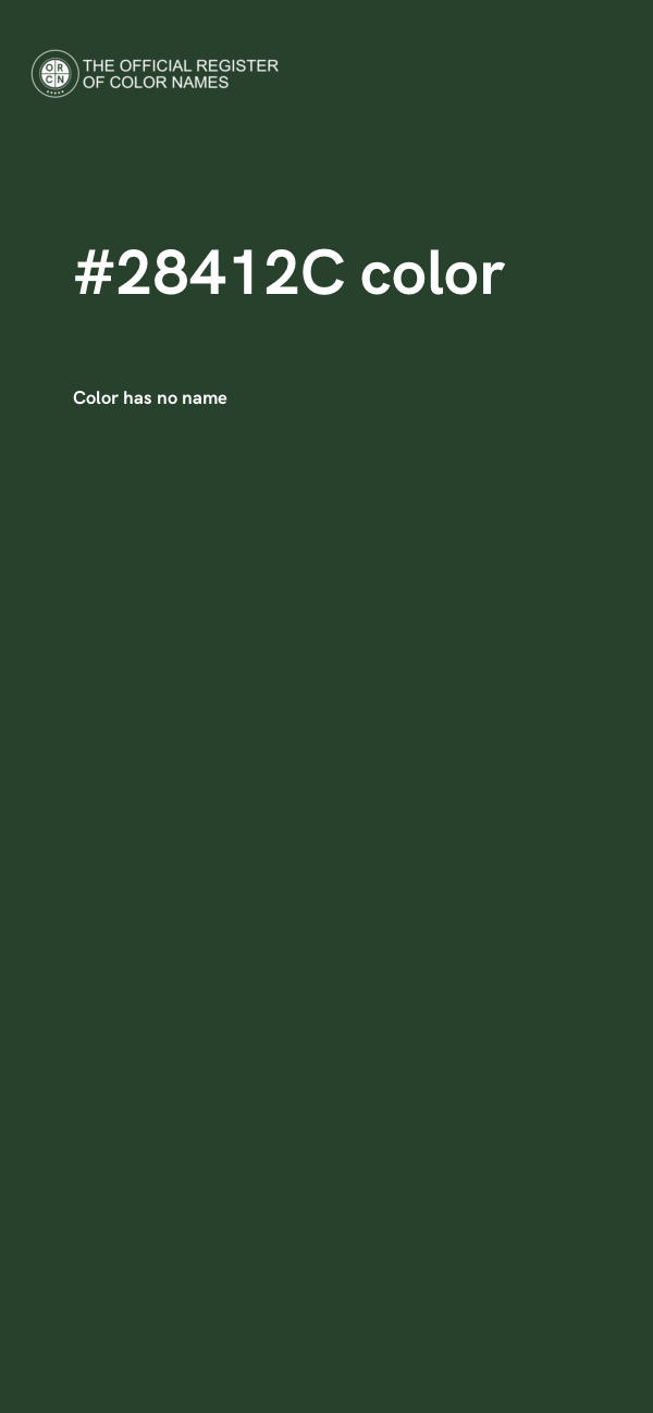 #28412C color image