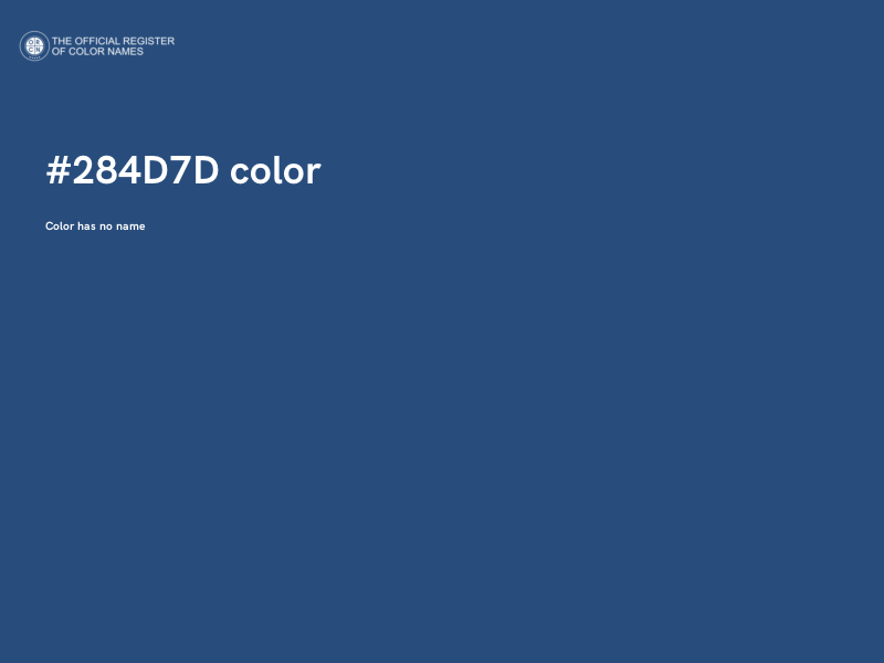 #284D7D color image