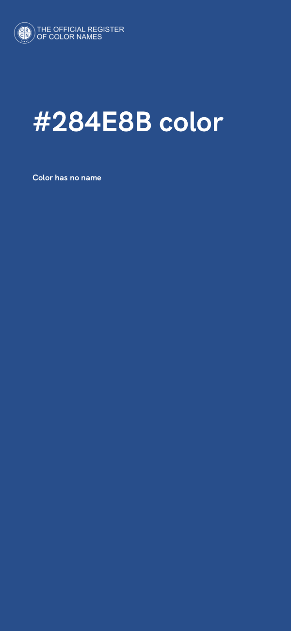 #284E8B color image