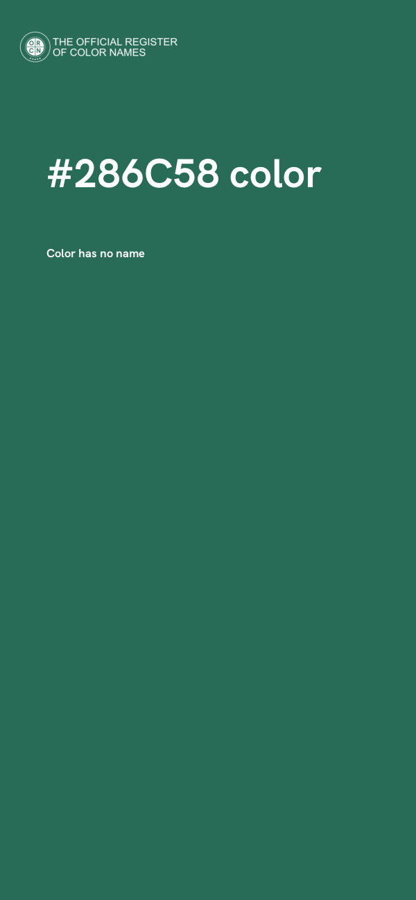 #286C58 color image