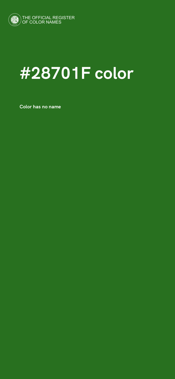 #28701F color image