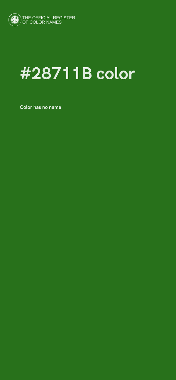 #28711B color image