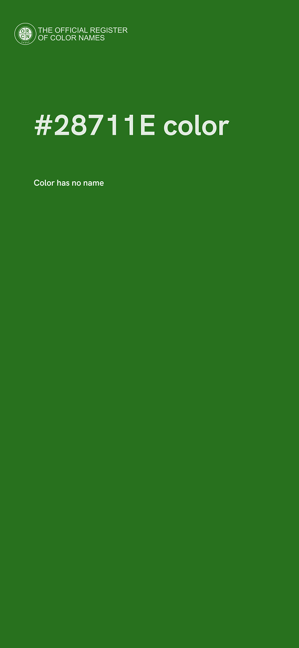 #28711E color image