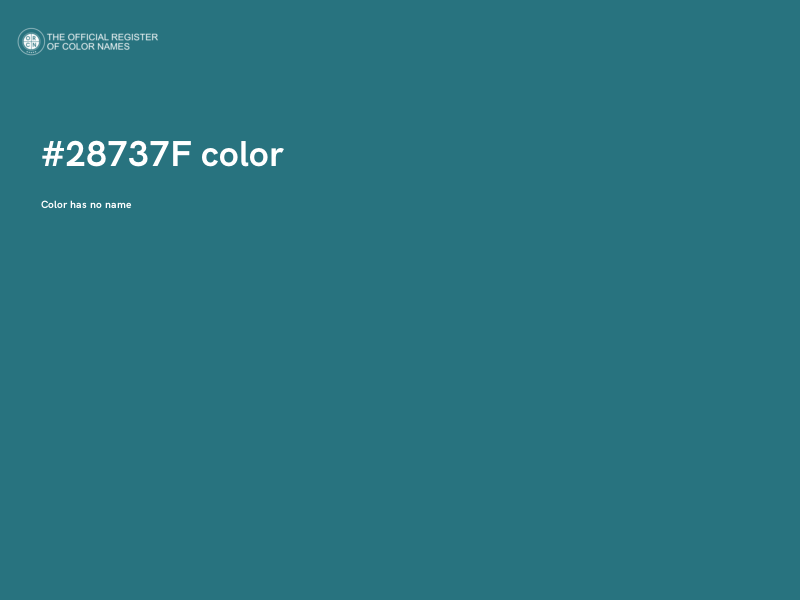 #28737F color image