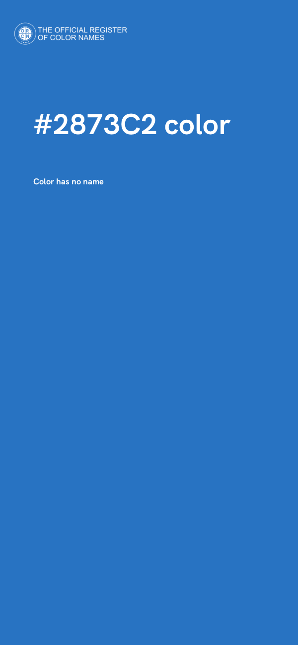 #2873C2 color image