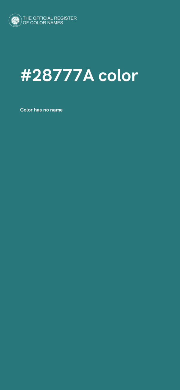 #28777A color image