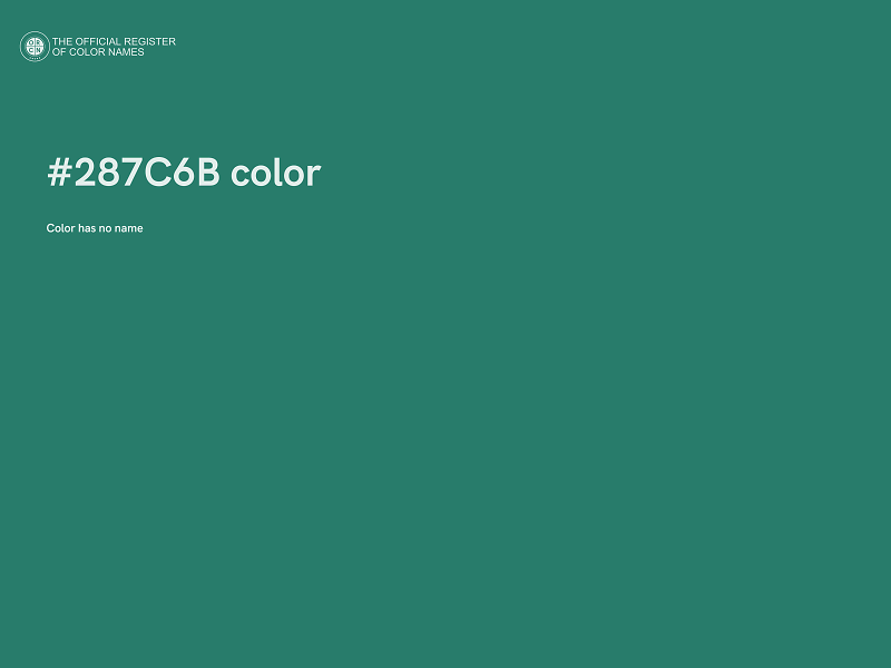 #287C6B color image