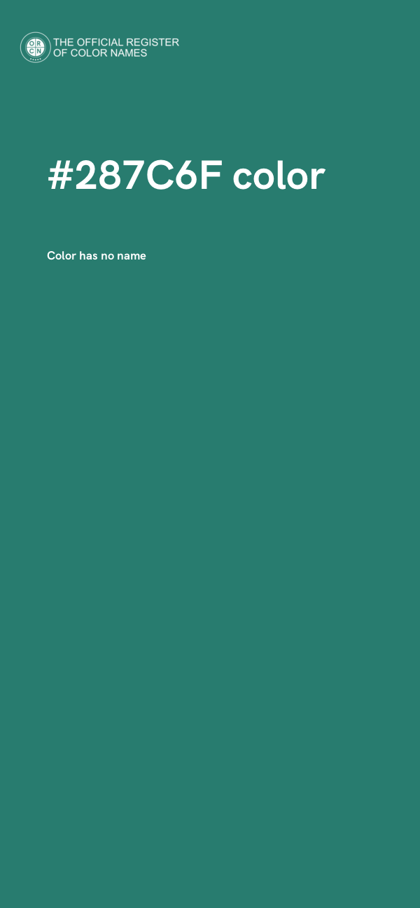 #287C6F color image
