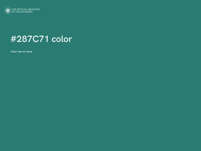 #287C71 color image