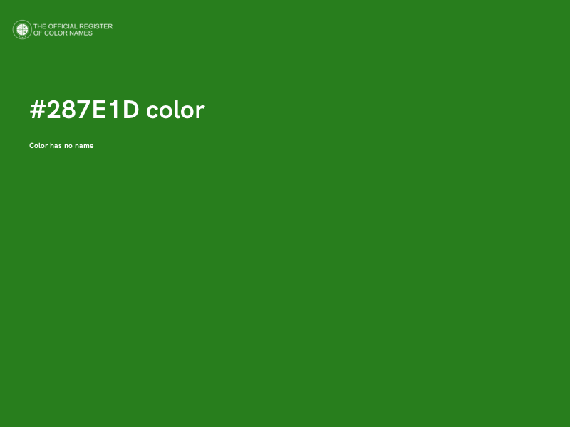 #287E1D color image