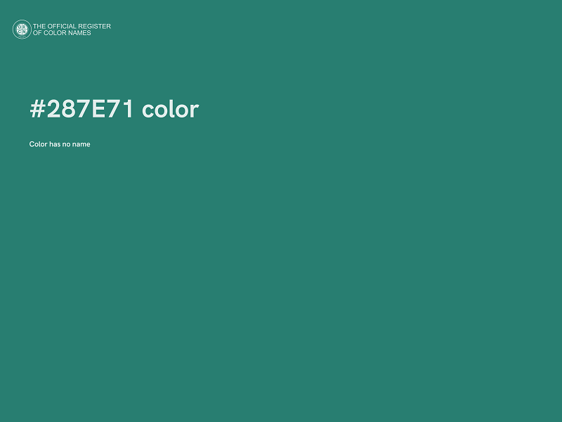 #287E71 color image