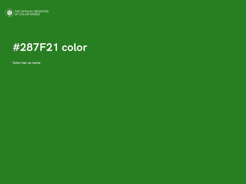 #287F21 color image