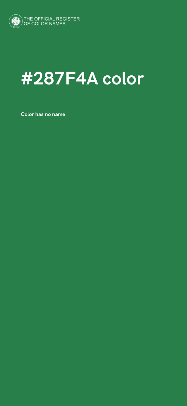 #287F4A color image