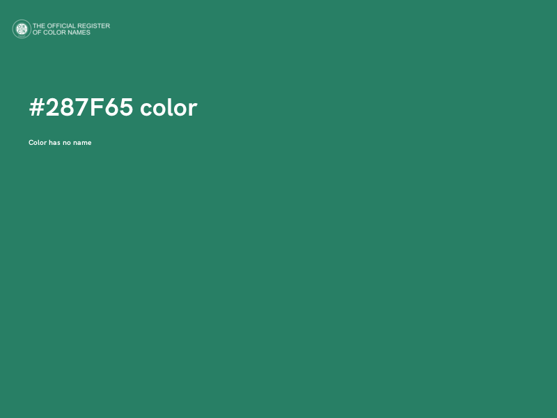 #287F65 color image