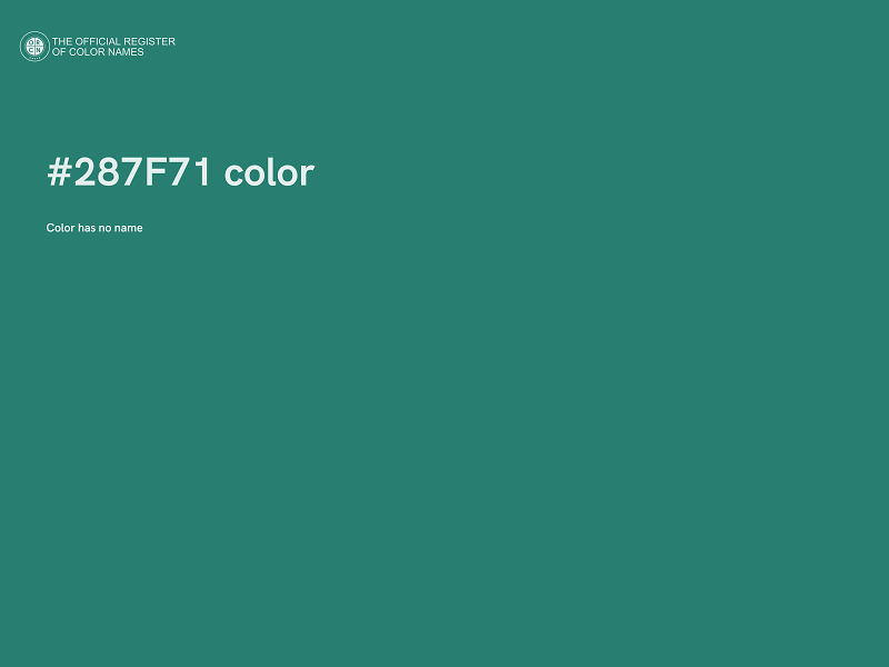 #287F71 color image