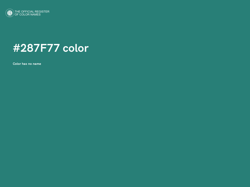 #287F77 color image