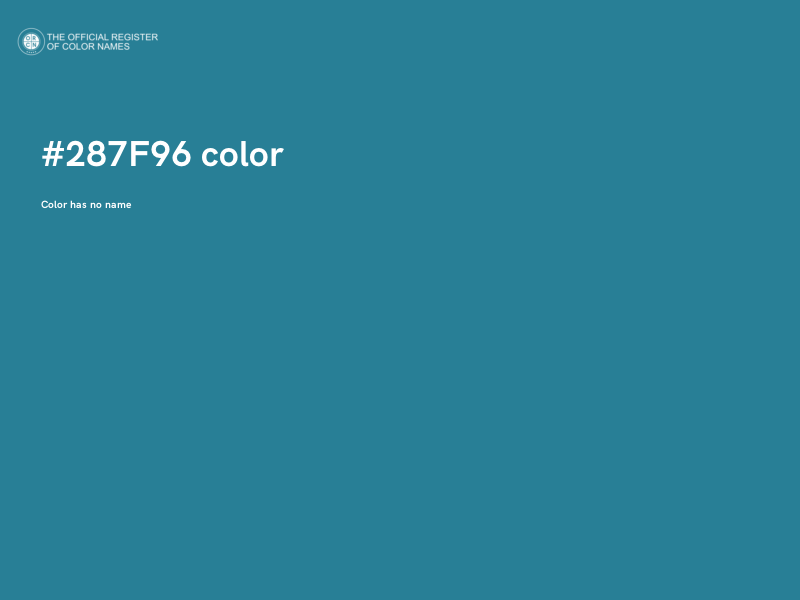 #287F96 color image
