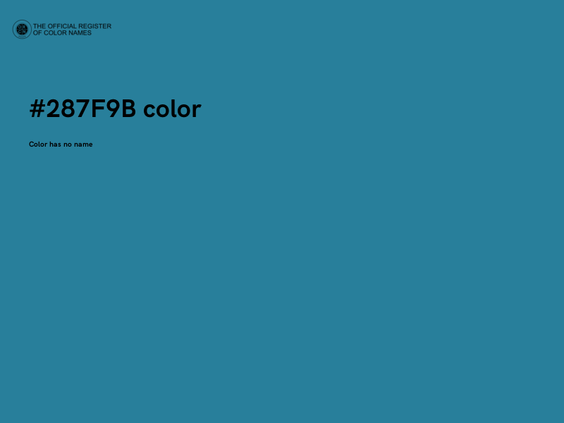 #287F9B color image