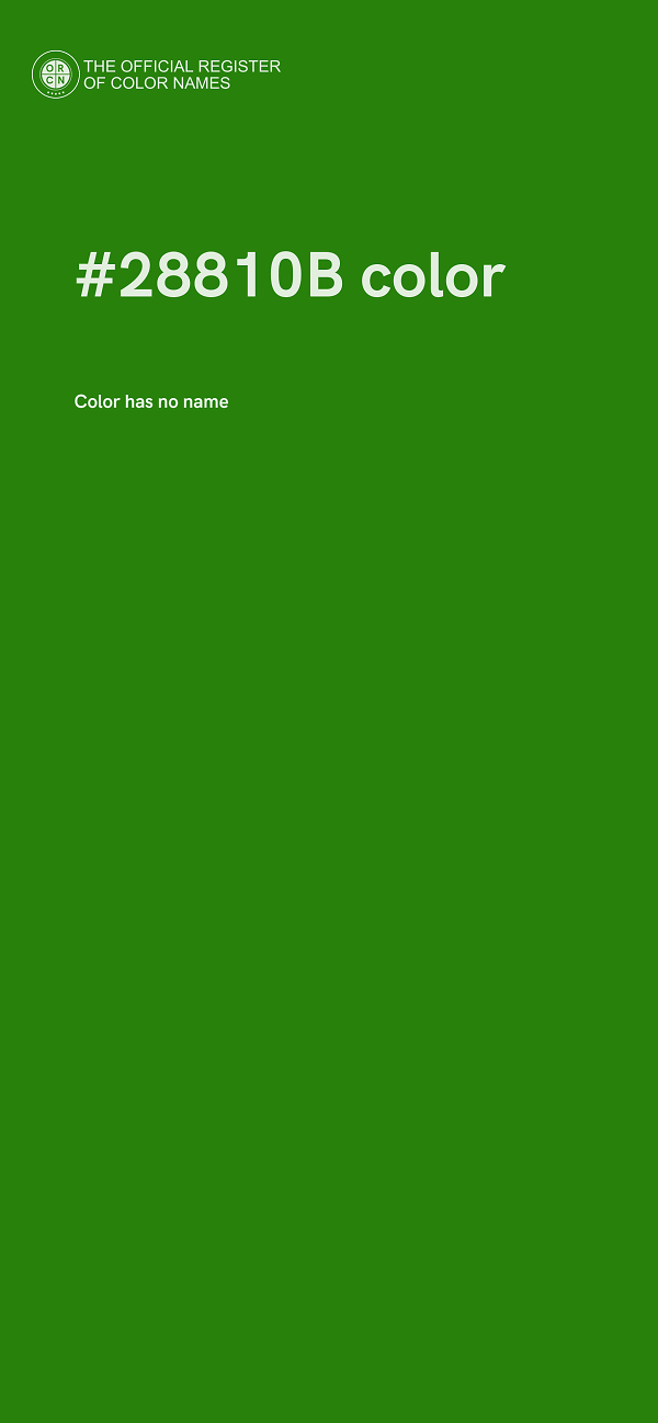 #28810B color image