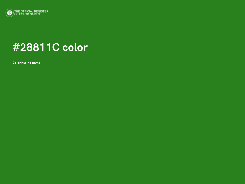 #28811C color image