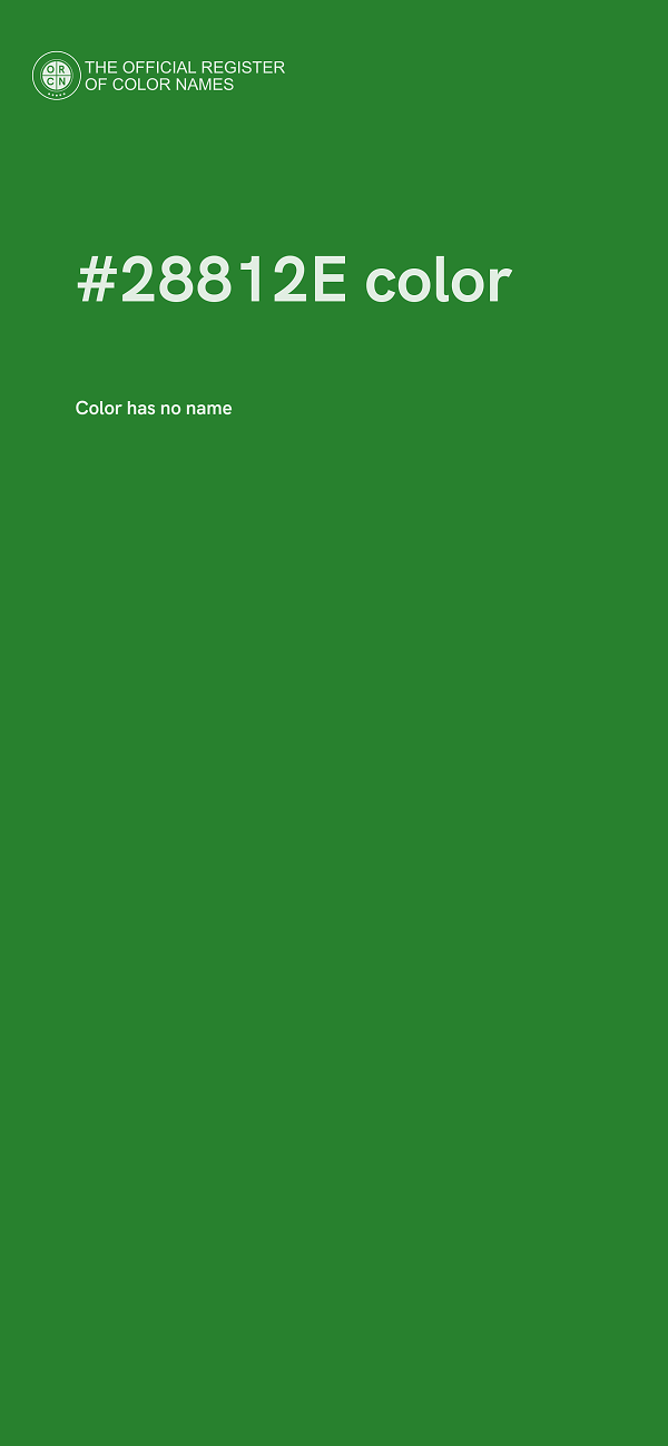 #28812E color image